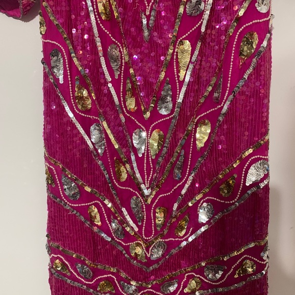 Vintage Sequin Gown by A&A Enterprises - Picture 5 of 16